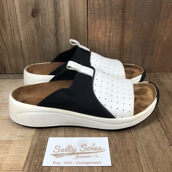 Tatami by Birkenstock Leather Slide Sandals Size 8